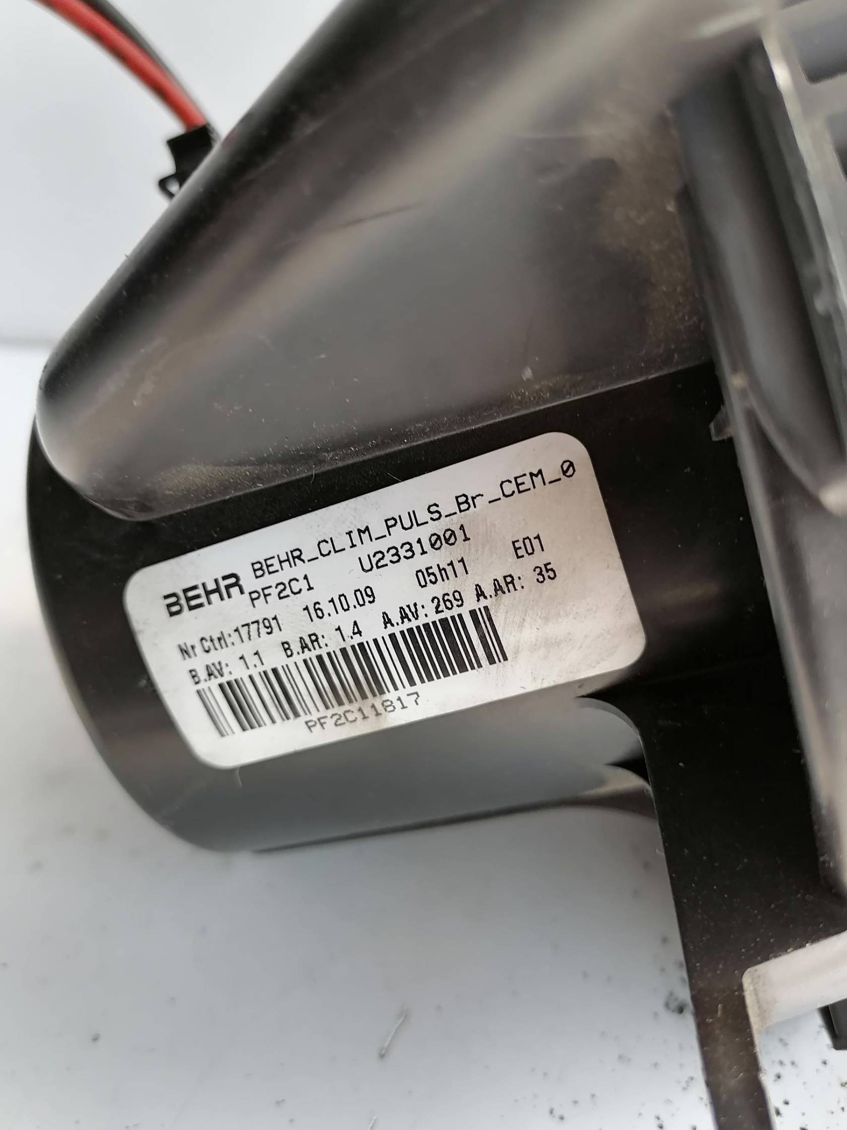 Motorino ventilazione abitacolo